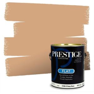 imagePRESTIGE Paints Interior Paint and Primer In One 1Gallon Eggshell Comparable Match of Behr MuseumMQ27PCM