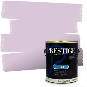 imagePRESTIGE Paints Interior Paint and Primer In One 1Gallon Eggshell Comparable Match of Sherwin Williams Gutsy GrapeSW6835PCM