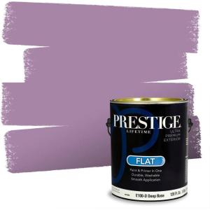 imagePRESTIGE Paints Interior Paint and Primer In One 1Gallon Eggshell Comparable Match of Sherwin Williams Gutsy GrapeSW6837PCM