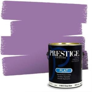 imagePRESTIGE Paints Interior Paint and Primer In One 1Gallon Eggshell Comparable Match of Sherwin Williams Gutsy GrapeSW6975PCM