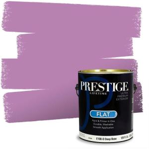imagePRESTIGE Paints Interior Paint and Primer In One 1Gallon Eggshell Comparable Match of Sherwin Williams Gutsy GrapeSW6978PCM