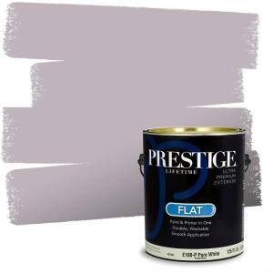 imagePRESTIGE Paints Interior Paint and Primer In One 1Gallon Flat Comparable Match of Sherwin Williams Cloud NineSW6268PCM