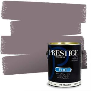 imagePRESTIGE Paints Interior Paint and Primer In One 1Gallon Flat Comparable Match of Sherwin Williams Cloud NineSW6270PCM