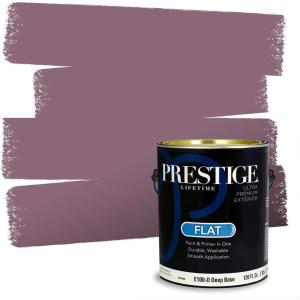 imagePRESTIGE Paints Interior Paint and Primer In One 1Gallon Flat Comparable Match of Sherwin Williams Cloud NineSW6284PCM