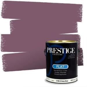 imagePRESTIGE Paints Interior Paint and Primer In One 1Gallon Flat Comparable Match of Sherwin Williams Cloud NineSW6285PCM