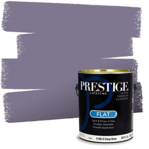 imagePRESTIGE Paints Interior Paint and Primer In One 1Gallon Flat Comparable Match of Sherwin Williams Cloud NineSW6550PCM