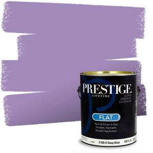 imagePRESTIGE Paints Interior Paint and Primer In One 1Gallon Flat Comparable Match of Sherwin Williams Cloud NineSW6830PCM