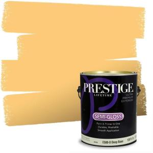 imagePRESTIGE Paints Interior Paint and Primer In One 1Gallon Flat Comparable Match of Sherwin Williams Fervent BrassSW6675PCM
