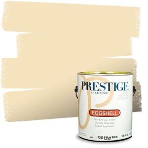 imagePRESTIGE Paints Interior Paint and Primer In One 1Gallon Flat Comparable Match of Sherwin Williams Fervent BrassSW6679PCM