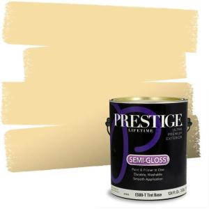 imagePRESTIGE Paints Interior Paint and Primer In One 1Gallon Flat Comparable Match of Sherwin Williams Fervent BrassSW6681PCM