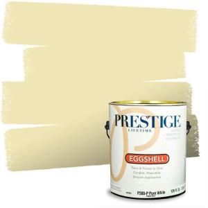 imagePRESTIGE Paints Interior Paint and Primer In One 1Gallon Flat Comparable Match of Sherwin Williams Fervent BrassSW6701PCM