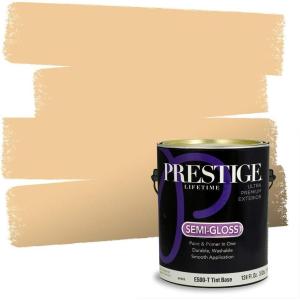 imagePRESTIGE Paints Interior Paint and Primer In One 1Gallon Flat Comparable Match of Sherwin Williams SequinSW6366PCM