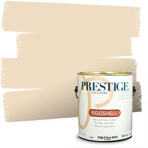 imagePRESTIGE Paints Interior Paint and Primer In One 1Gallon Flat Comparable Match of Sherwin Williams SequinSW6386PCM