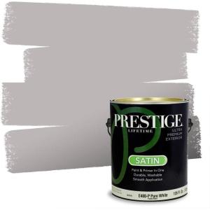 imagePRESTIGE Paints Interior Paint and Primer In One 1Gallon Flat Comparable Match of Sherwin Williams Site WhitePonder