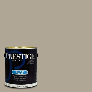 imagePRESTIGE Paints Interior Paint and Primer In One 1Gallon Flat Comparable Match of Sherwin Williams Site WhiteSW7052PCM