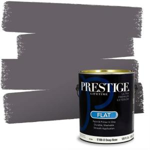 imagePRESTIGE Paints Interior Paint and Primer In One 1Gallon Flat Comparable Match of Sherwin Williams Site WhiteSW7082PCM