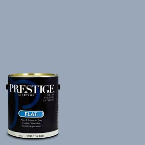 imagePRESTIGE Paints Interior Paint and Primer In One 1Gallon Flat Comparable Match of Sherwin Williams Soothing WhiteSW6535PCM