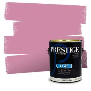 imagePRESTIGE Paints Interior Paint and Primer In One 1Gallon Flat Comparable Match of Valspar Cosmic PinkMarket Flower
