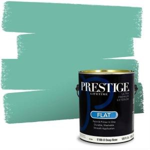 imagePRESTIGE Paints Interior Paint and Primer In One 1Gallon Satin Comparable Match of Sherwin Williams AqueductSW6752PCM