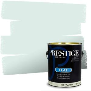 imagePRESTIGE Paints Interior Paint and Primer In One 1Gallon Satin Comparable Match of Sherwin Williams AqueductSW6756PCM