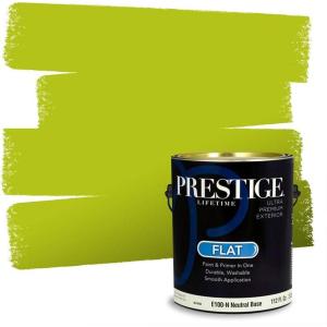 imagePRESTIGE Paints Interior Paint and Primer In One 1Gallon Satin Comparable Match of Sherwin Williams AqueductSW6920PCM