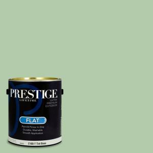 imagePRESTIGE Paints Interior Paint and Primer In One 1Gallon Satin Comparable Match of Sherwin Williams Kale GreenRelish