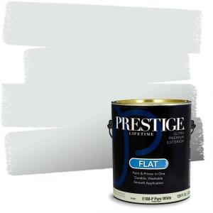 imagePRESTIGE Paints Interior Paint and Primer In One 1Gallon Satin Comparable Match of Sherwin Williams Kale GreenSW6476PCM