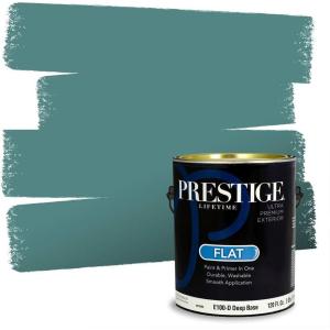 imagePRESTIGE Paints Interior Paint and Primer In One 1Gallon Satin Comparable Match of Sherwin Williams RomaineSW6480PCM