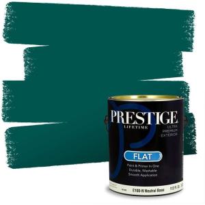 imagePRESTIGE Paints Interior Paint and Primer In One 1Gallon Satin Comparable Match of Sherwin Williams RomaineSW6482PCM