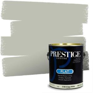 imagePRESTIGE Paints Interior Paint and Primer In One 1Gallon Satin Comparable Match of Sherwin Williams Secret GardenContented