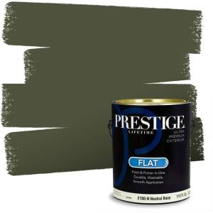 imagePRESTIGE Paints Interior Paint and Primer In One 1Gallon Satin Comparable Match of Sherwin Williams Secret GardenSW6181PCM