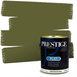 imagePRESTIGE Paints Interior Paint and Primer In One 1Gallon Satin Comparable Match of Sherwin Williams Secret GardenSW6426PCM