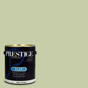 imagePRESTIGE Paints Interior Paint and Primer In One 1Gallon Satin Comparable Match of Sherwin Williams Secret GardenSW6429PCM