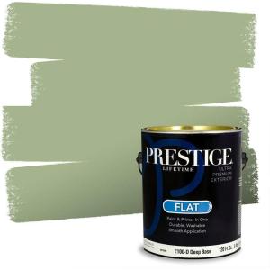 imagePRESTIGE Paints Interior Paint and Primer In One 1Gallon Satin Comparable Match of Sherwin Williams Secret GardenSW6437PCM