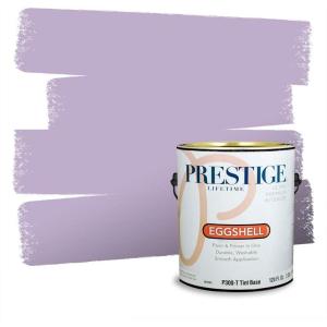 imagePRESTIGE Paints Interior Paint and Primer In One 1Gallon Satin Comparable Match of Valspar Classical VioletFancy Pansy