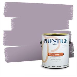 imagePRESTIGE Paints Interior Paint and Primer In One 1Gallon Satin Comparable Match of Valspar Classical VioletNative Lilac