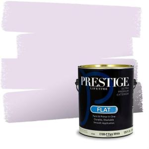 imagePRESTIGE Paints Interior Paint and Primer In One 1Gallon Satin Comparable Match of Valspar Classical VioletPurple Mist