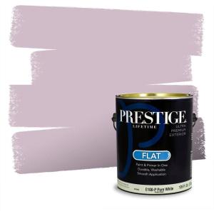 imagePRESTIGE Paints Interior Paint and Primer In One 1Gallon Satin Comparable Match of Valspar Classical VioletVS138Subtle Purple