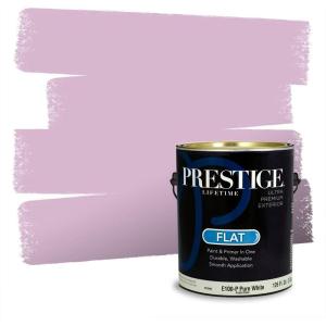 imagePRESTIGE Paints Interior Paint and Primer In One 1Gallon Satin Comparable Match of Valspar Classical VioletVS143Pleasant Violet