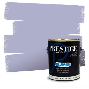 imagePRESTIGE Paints Interior Paint and Primer In One 1Gallon Satin Comparable Match of Valspar Classical VioletVS55Purple Freedom