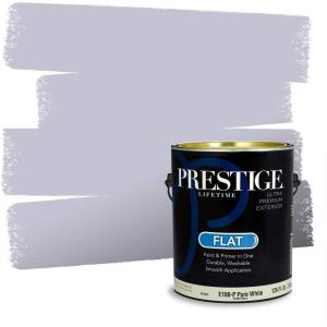 imagePRESTIGE Paints Interior Paint and Primer In One 1Gallon Satin Comparable Match of Valspar Classical VioletVS59Fragrant Lilac