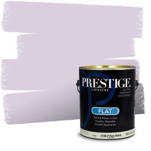 imagePRESTIGE Paints Interior Paint and Primer In One 1Gallon Satin Comparable Match of Valspar Classical VioletVS85Purpling Dawn