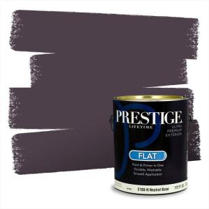 imagePRESTIGE Paints Interior Paint and Primer In One 1Gallon Satin Comparable Match of Valspar Classical VioletVS91Rare Wine
