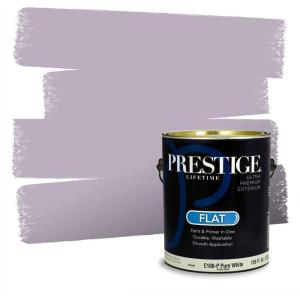 imagePRESTIGE Paints Interior Paint and Primer In One 1Gallon Satin Comparable Match of Valspar Classical VioletVS94Midsummer Twilight