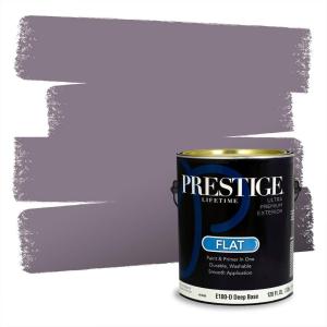 imagePRESTIGE Paints Interior Paint and Primer In One 1Gallon Satin Comparable Match of Valspar Classical VioletVS96Classical Violet