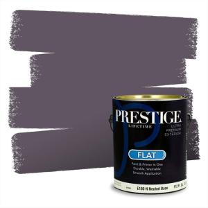 imagePRESTIGE Paints Interior Paint and Primer In One 1Gallon Satin Comparable Match of Valspar Classical VioletVS97Purple Fury
