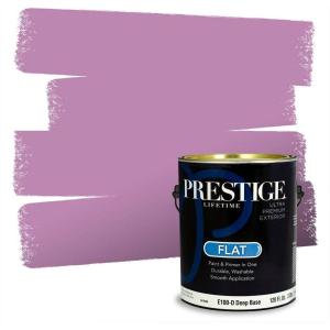 imagePRESTIGE Paints Interior Paint and Primer In One 1Gallon SemiGloss Comparable Match of Behr Dutch WhiteMQ460PCM