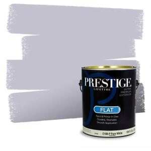 imagePRESTIGE Paints Interior Paint and Primer In One 1Gallon SemiGloss Comparable Match of Behr Dutch WhiteMQ540PCM