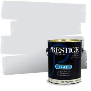 imagePRESTIGE Paints Interior Paint and Primer In One 1Gallon SemiGloss Comparable Match of Behr Siberian IceMQ327PCM