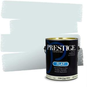 imagePRESTIGE Paints Interior Paint and Primer In One 1Gallon SemiGloss Comparable Match of Behr Siberian IceMQ351PCM